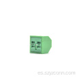 Bloque de terminales de tornillo universal de 5,0 mm verde 2P